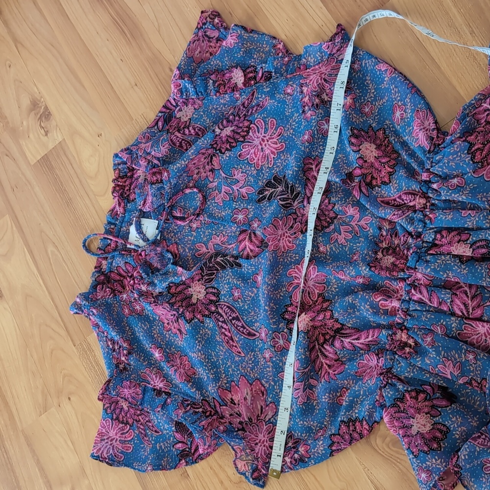 Misa Los Angeles Lilian Floral Mini Dress M Night Blooms - Picture 14 of 15